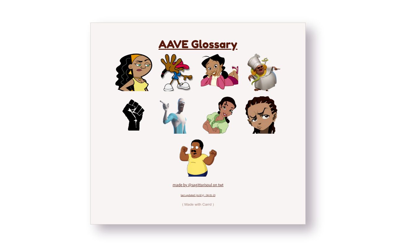 master aave glossary